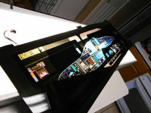 StAr TrEk prop Enterprise Space Dock Science lcars translight print - Picture 9 of 11