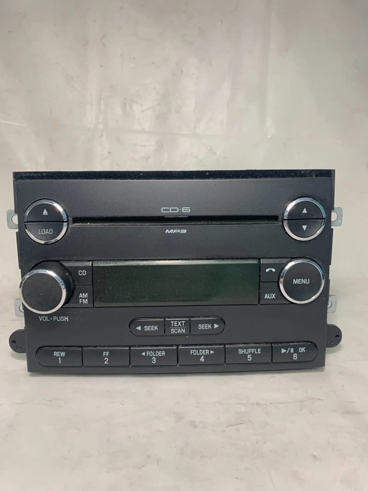 Ford Fusion Mercury Milan AM FM 2006-2009 6 discos CD MP3 OEM 8E5T18C815AG Foto 2 de 4