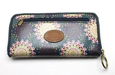 FOSSIL Authentic Multicolor Zip Around Wallet SWL1035