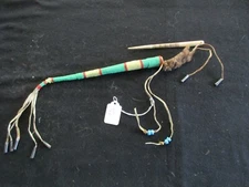 NATIVE AMERICAN BEADED AWL CASE with AWL, 2 PIECES TOGETHER   ATL-0821*05685