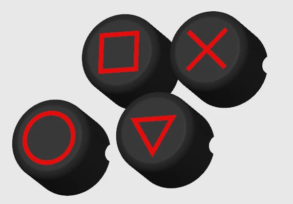 Gamesir Galileo G8+ PlayStation Style removable Key caps - Image 2 of 4