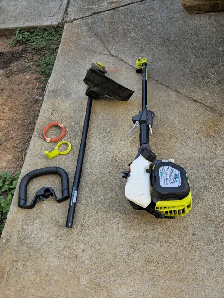 Ryobi RY4CSS 4-Cycle 30cc Attachment Capable Straight Shaft Gas Trimmer - Image 2 of 4