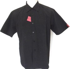 Short Sleeve Men' Shirt Black 100% Polyester Sizes: M L XL XXL Urban Stone Jacob