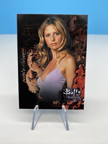 2001 Buffy The Vampire Slayer Promo Card #B5-1 Sarah Michelle Gellar