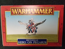 Warhammer Fantasy Bretonnia Hero on Pegasus BOX 5th ed OOP Games Workshop TOW