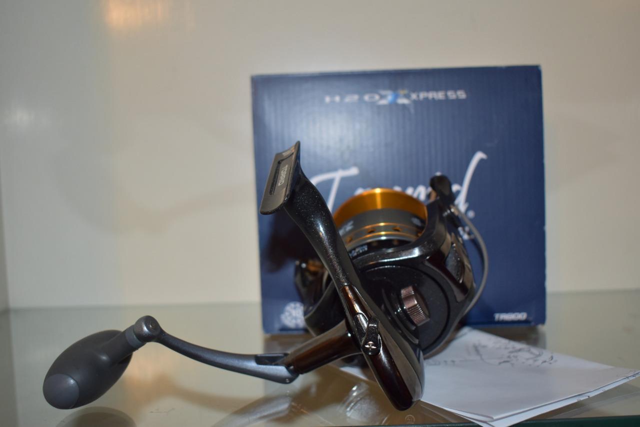 H2O XPRESS Torrid Spinning Reel Convertible FSH2FL1019 Gray/Orange NIB