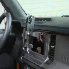 Car Dashboard Cup Holder Phone Mount Bracket For Ford Bronco 2021-24 Accessories