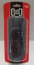 Hosa MHE-125 Headphone Extension Cable, 3.5 mm TRS to 3.5 mm TRS, 25 ft