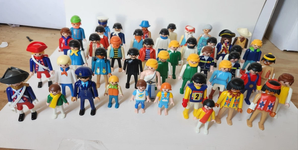 Lot of Vintage 90s Playmobil Figures Accessories adults kids mix