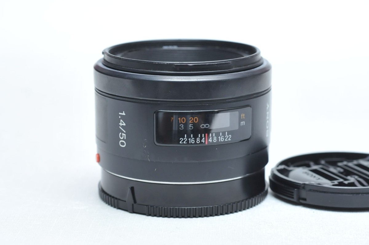 Sony 50mm f/1.4 A-Mount Autofocus Lens for Minolta/Sony A Full