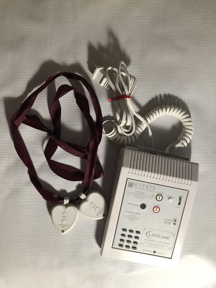 Matrix LifeLink Interactive Emergency Alert System With Pendants