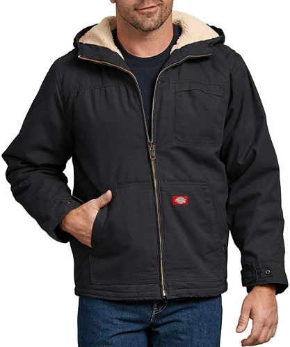 Dickies Men's Sanded Duck Sherpa Lined 