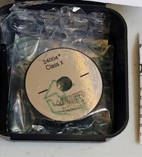 New Insize 0.24" Setting Ring Bore Gage Calibration Master Standard