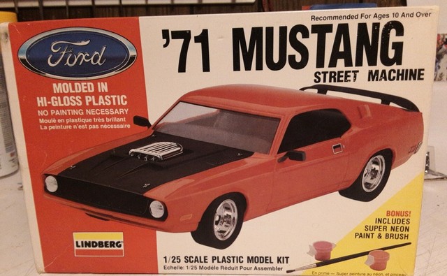 ebay plastic model car kits