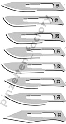 12 Skalpellklingen Top Qualität(18,19,20,21,22,23,24,25 oder nach Wunsch)-