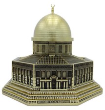 Islamic Turkish Table Decor Al Aqsa Mosque Dome of the Rock Jerusalem Replica