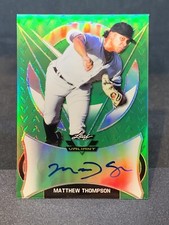 MATTHEW THOMPSON RC SP AUTO #/99 ~2019 LEAF VALIANT~ CHICAGO WHITE SOX PROSPECT!