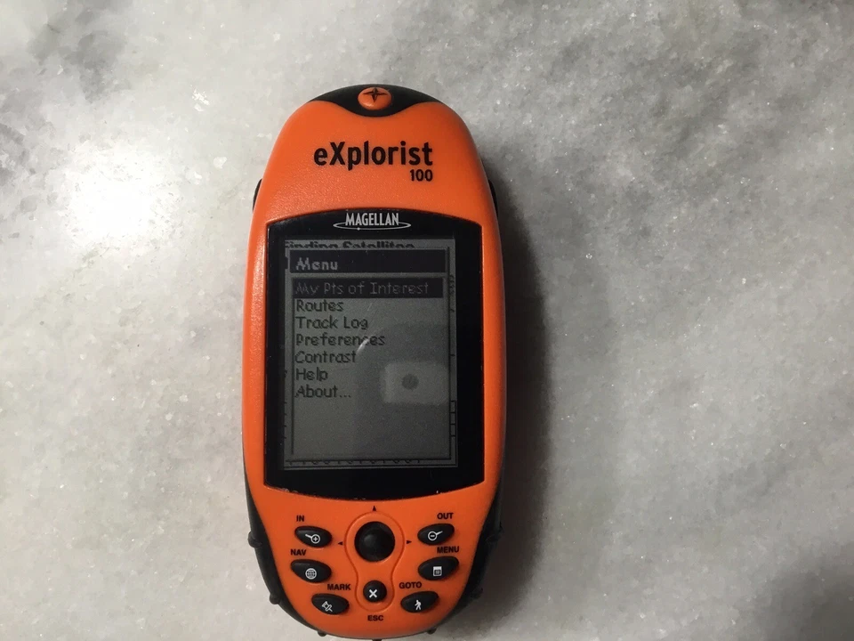 Magellan eXplorist 100 Handheld GPS Unit Waterproof Hiking geocache portable - Image 2 of 3