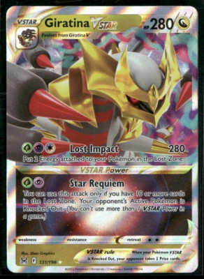 Giratina VSTAR 131/196 Ultra Rare Lost Origin Pokémon TCG NM
