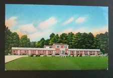 Lewis Motel Olanta SC Posted Chrome Postcard 