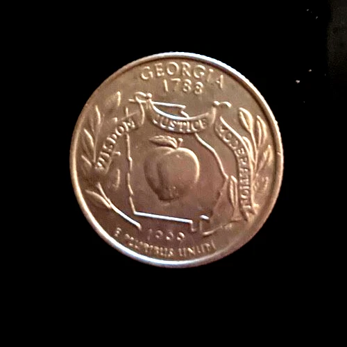 1999-D 50 State Quarters Georgia — photo from the most recent tracked eBay sale