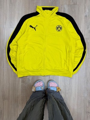 Puma FC Borussia Dortmund 2015/2016 Track Jacket Yellow Size XL