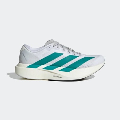 Adidas Women's Adizero Evo Sl Running Shoes Cloud White/pure Teal/grey Two