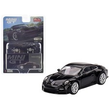 1/64 MINI GT Porsche 911 (992) GT3 Touring Diecast Model Car Black MGT00606