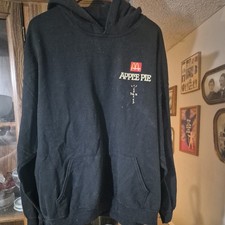 Travis Scott Cactus Jack X McDonalds Apple Pie Hoodie Men's Size xl Black NEW