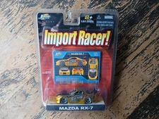 Jada Import Racer Mazda RX-7 Metallic Gold