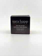 Sara Happ The Lip Scrub   Brown Sugar   0.5 oz   New in Box