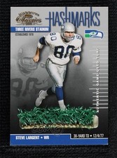 2001 Donruss Classics Hashmarks Steve Largent #HM-22 HOF 10p3