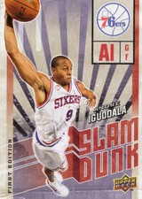 2009-10 Upper Deck First Edition #SD-12 Andre Iguodala Slam Dunk, 76ers