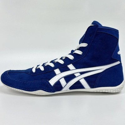 1083A001 ASICS Wrestling Shoes Blue × White EX-EO Successor Authentic