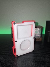 Apple iPod Classic 5th, 6th and 7th Generation Case. Red  Semi Transparent.