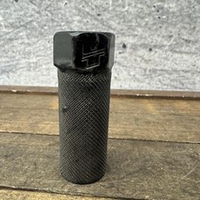 Vintage GT BMX Bike Axle Peg 24T Thread Knurled Performer Black Screw-On Orphan