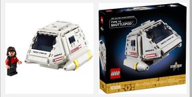 Lego Star Trek: U.S.S. Enterprise NCC-1701-D + Lego Shuttlepod - BNIB 