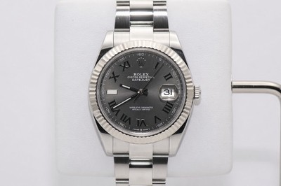 Rolex Datejust 41 Wimbledon 126334 2022 Full Set Oyster Fluted Bezel