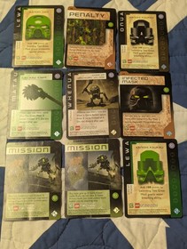 LEGO Bionicle Quest for the Masks 64 card lot