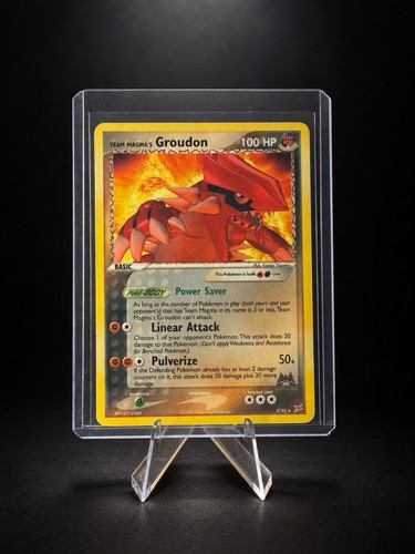 Team Magma's Groudon - EX Team Magma vs Team Aqua 9/95 Deck Exclusives