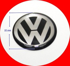 VW Emblem 10mm Original 3C0837891 für Schlüsselblende VW NEU