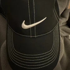 Nike Golf Hat Cap Adult One Size Contrast Stitch Adjustable Red White 510640-694