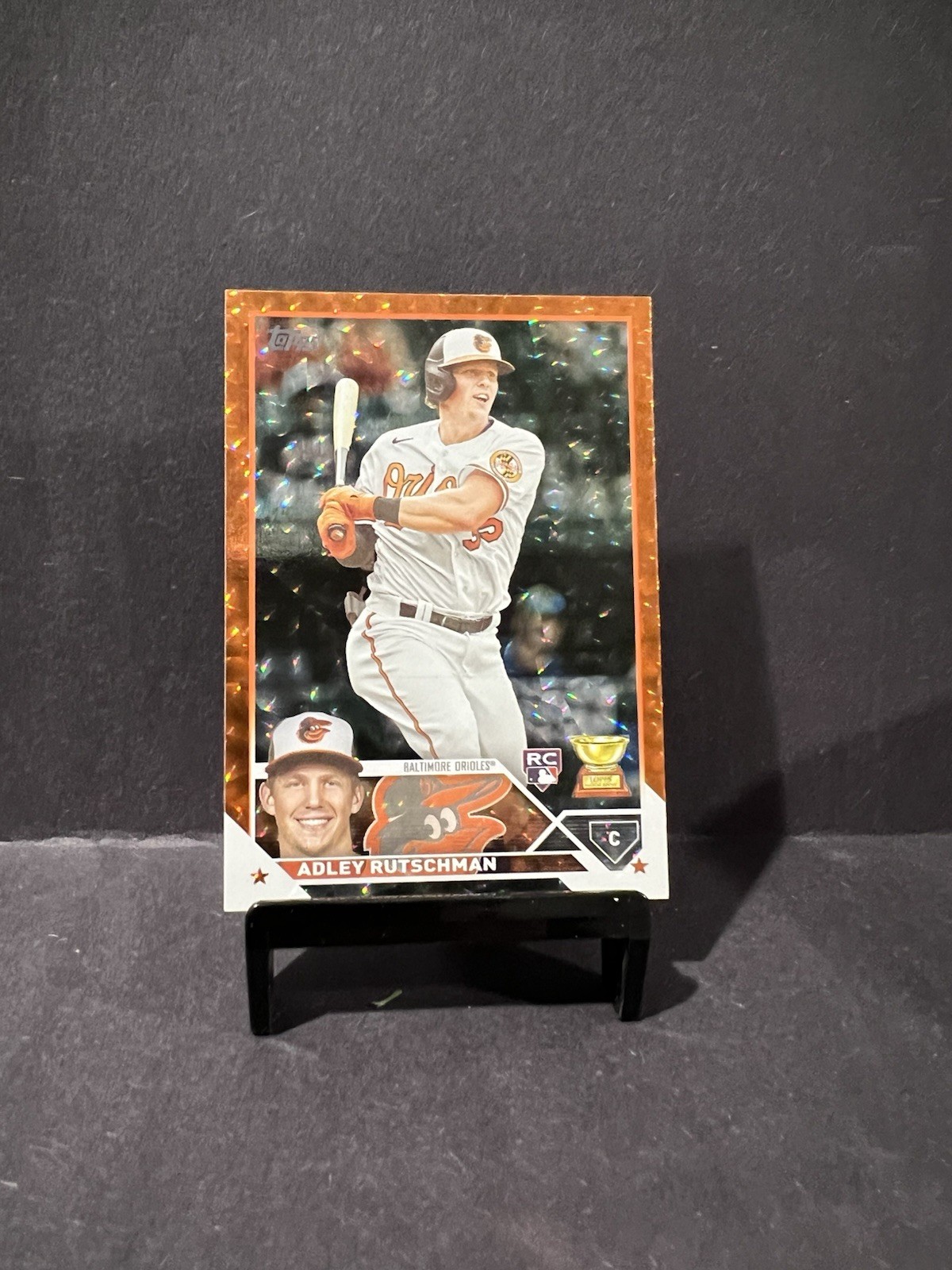 2023 Topps Series 1 - Adley Rutschman #250 Orange Foil /299 (RC)
