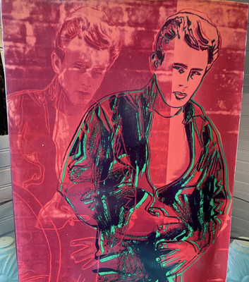 James Dean: American Icon PB 1984 1st Ed Andy Warhol illus