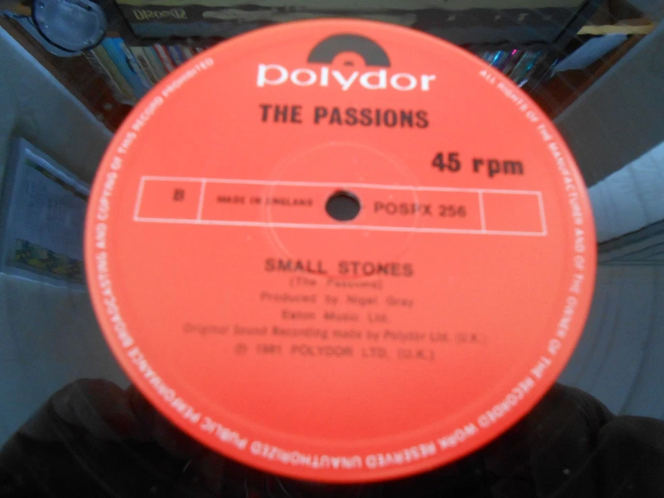 The Passions - "Skin Deep / Small Stones" - POLYDOR 12" Single - Image 3 of 4