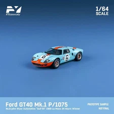 Findclassically 1: 64 Ford GT40 MK1 Le Mans 6 # alloy car model