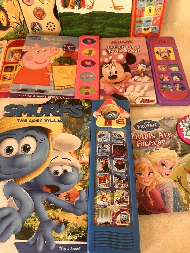 Lot Of 8 Play-a-Sound Song Childrens Board Books - Image 4 of 4