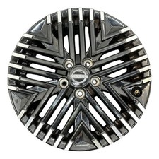 NISSAN LEAF ZE1 ALLOY WHEEL RIM 17" BLACK DIAMOND CUT 2017-2024 D03006WK6B