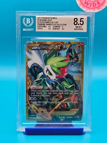 BGS 8.5 - 2017 Pokemon TCG XY Roaring Skies Promos #77a Shaymin EX ALT ART