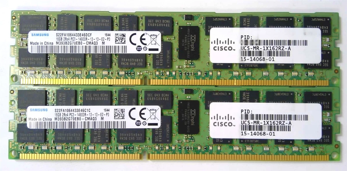 Samsung PC3-14900 (DDR3-1866) Bus Speed Computer RAM 16 GB